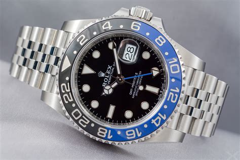 rolex gmt master blnr batman|rolex gmt batman for sale.